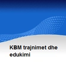 KBM trajnimet dhe edukimi